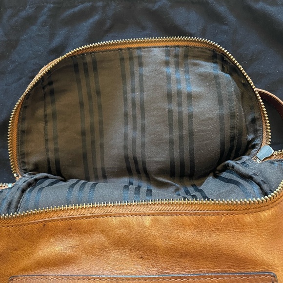 Frye Melissa Leather Backpack in Cognac in EUC - Picture 6 of 13
